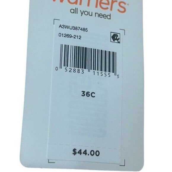 Warner's Women's Cloud 9 Super Soft Wireless Lightly Lined Comfort Bra Size 36C - Picture 8 of 8